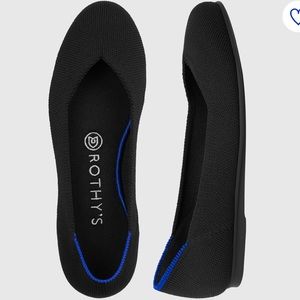 Rothy’s Solid Black Flats Size 7